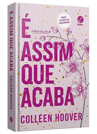Livro E Assim Que Acaba (edicao de Colecionador) - Hoover