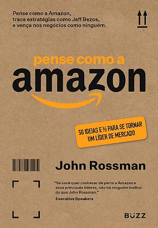 Livro Pense Como a Amazon - Rossman