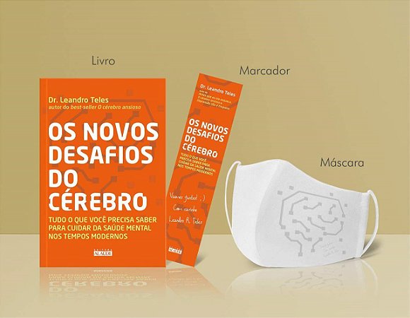 Livro Kit os Novos Desafios do Cerebro: Tudo o Que Voce Precisa Saber para Cuidar - Teles