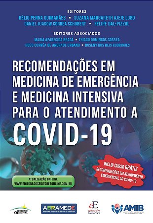 Livro Recomendações em Medicina de Emergência P/ Aten. Covid-19