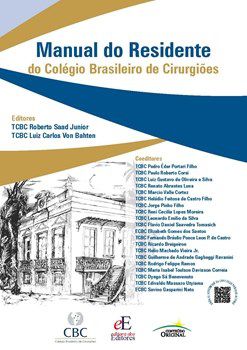 Livro Manual do Residente do Colégio Brasileiro de Cirurgiões CBC