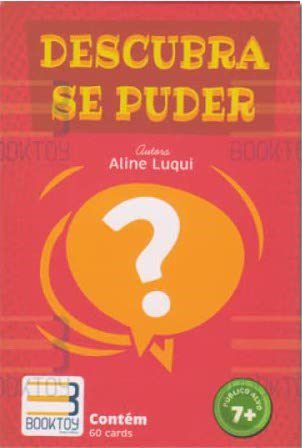 Livro Descubra se Puder - Luqui