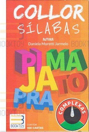 Livro Collor Sílabas Complexas - Jarmelo - Booktoy