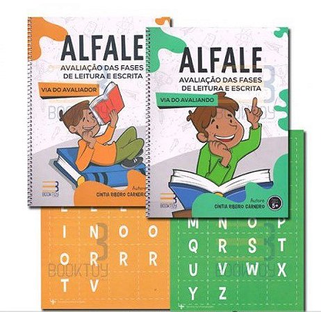 Livro ALFALE Avaliação das Fases de Leitura e Escrita
