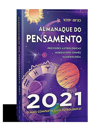 Livro Almanaque do Pensamento 2021 - Editora Pensamento