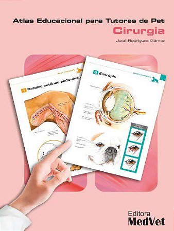 Livro Atlas Educacional para Tutores de Pet Cirurgia Gomez