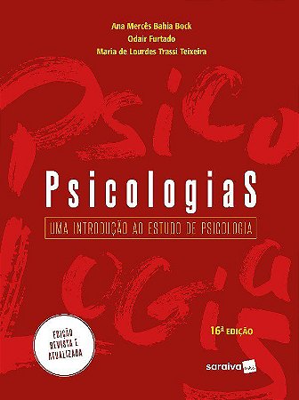 Livro Psicologias Uma Introdução ao Estudo da Psicologia