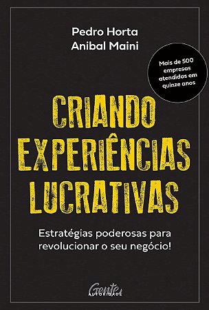 Livro Criando Experiências Lucrativas - Horta