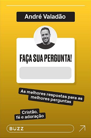 Livro Faca Sua Pergunta! Andre Valadao - Valadao