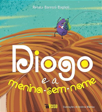 Livro Diogo e a Menina-Sem-Nome - Baglioli - Inverso