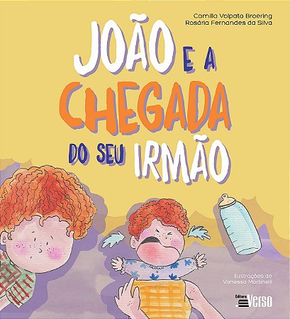 Livro João e a Chegada do Seu Irmão - Broering - Inverso