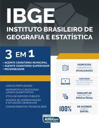 Livro Ibge - 3 em 1 - Edital 2021 -