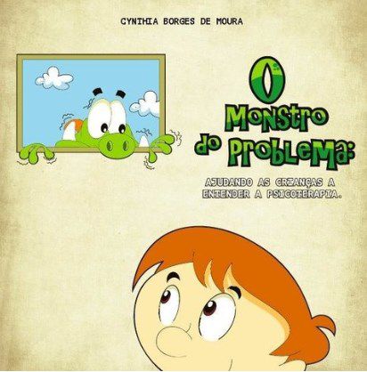 Livro Monstro do Problema: Ajudando as Criancas a Entender a Psicoterapia