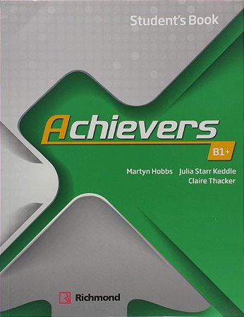 Livro Achievers B1+ Student's Book