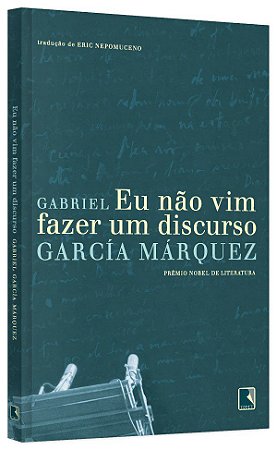 Livro Eu Nao Vim Fazer Um Discurso - Marquez
