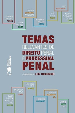 Livro Temas Relevantes de Direito Penal e Processual Penal - Rascovski