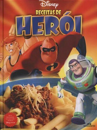 Livro Receitas De Heroi - Disney
