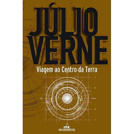 Livro Viagem ao Centro da Terra  Júlio Verne