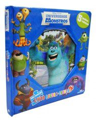 Livro Meu Primeiro  Quebra-cabecas - Universidade Monstros - Disney