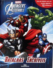 Livro Marvel - Avengers Assemble - Batalhas Incriveis - Col.gift - Marvel