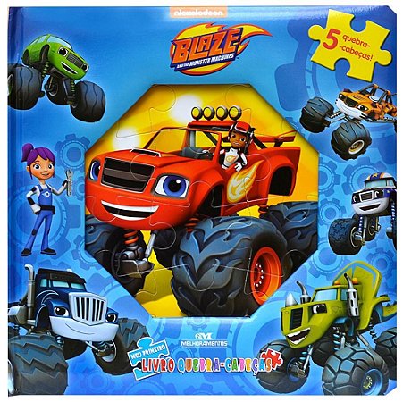 Livro Blaze: Meu Primeiro  Quebra-cabeças