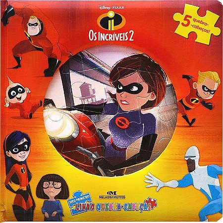Livro Incriveis 2, os - Meu Primeiro  Quebra-cabecas - Disney