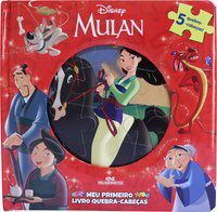 Livro Mulan: Meu Primeiro  Quebra-cabecas - Disney