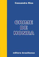 Livro Crime de Honra - Rios