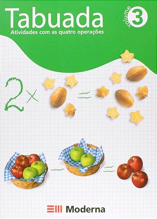 Livro Tabuada 3 Atividades com as Quatro Operações
