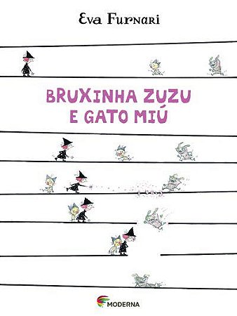 Livro Bruxinha Zuzu e Gato Miu Eva Furnari