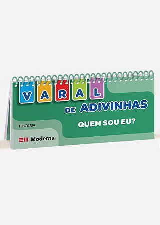 Livro Varal de Adivinhas Quem Sou eu - Moderna