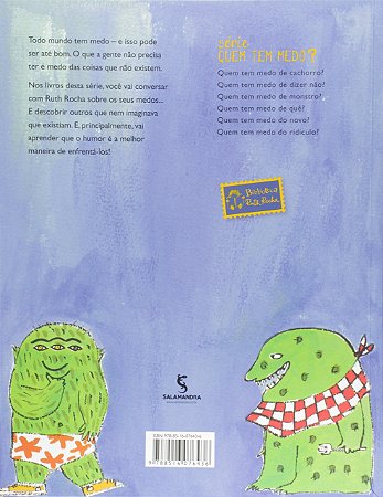 Livro Quem Tem Medo de Monstro  - Col. Quem Tem Medo - Rocha