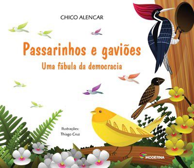 Livro Passarinhos e Gavioes - Moderna