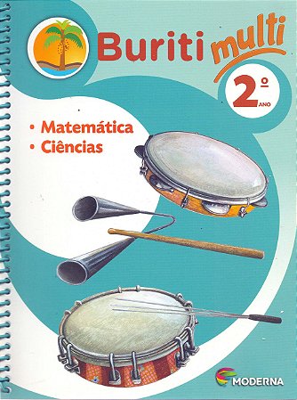 Livro Buriti Multi Mat Cie 2 - Moderna