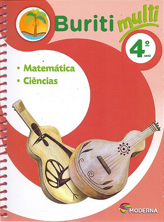 Livro Buriti Multi Mat Cie 4 - Coletivas - Moderna