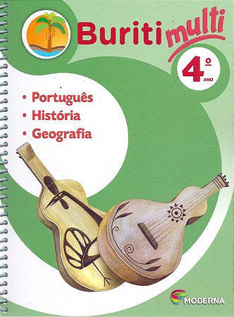 Livro Buriti Multi por His Geo 4 - Coletivas - Moderna