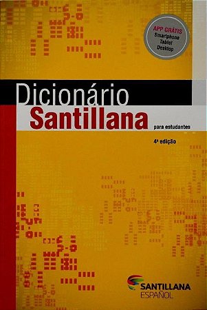Livro Dicionario Santillana para Estudantes Ed 4