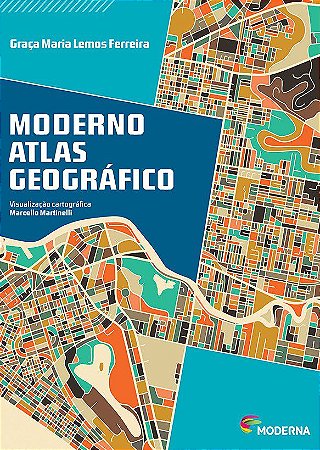 Livro Moderno Atlas Geografico Ed6 - Ferreira - Moderna
