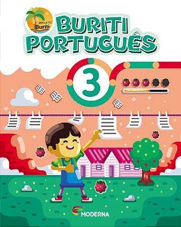 Livro Projeto Buriti Português - 3 Ano - Moderna