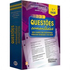 Livro Questoes Comentadas dos Exames das Defensorias Publicas Estaduais e da Unia - Araujo Jr./junqueira