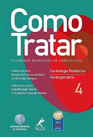 Livro Como Tratar Cardiologia Pediatria e Cardiogeriatria Vol 4
