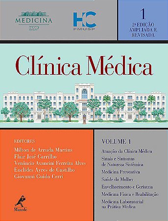 Livro Clínica Médica - Vol. 1 - FMUSP - Martins - Manole