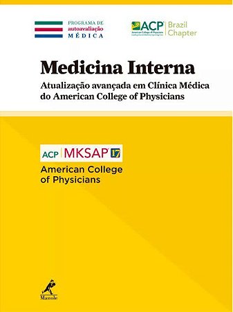 Livro Medicina Interna: Atualização Avançada em Clínica Medica - American College of Physicians - Manole