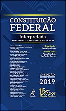 Livro Constituição Federal Interpretada - Machado