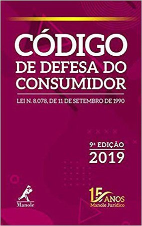 Livro Codigo De Defesa Do Consumidor - 9  Edicao - Editoria juridica da