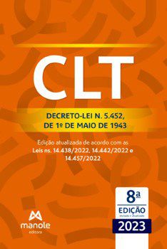 Livro Clt Editora Manole - Manole