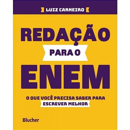 Livro Redacao para o Enem - (blucher) - Carneiro
