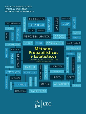 Livro Metodos Probabilisticos e Estatisticos com Aplicacoes em Engenharias e Cien - Campos/rego/feitoza