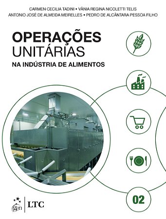 Livro Operações Unitárias Na Indústria de Alimentos Vol. 2