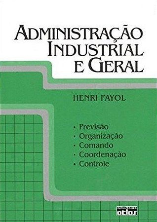 Livro Administração Industrial e Geral